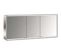 Emco Asis Prime 2 encastré illuminé armoire de toilette 949706058 1600x730mm, avec le paquet de lumière, 3 portes, Miroir arrière Miroir