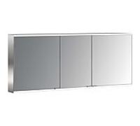 Emco Asis Prime 2 mural éclairé armoire de toilette 949706148 1600x700mm, avec le paquet de lumière, 3 portes, paroi arrière blanc