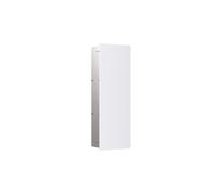 emco asis pure Module d'armoire, montage encastré, charnière de porte à droite, façade en verre, 730x250mm, 2 étagères en verre, 975528407, Couleur: Blanc alpin Mat