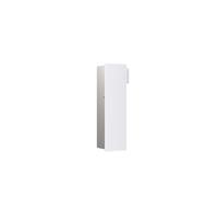 Emco asis pure module WC, montage encastré, charnière de porte à gauche, façade en verre sur toute la longueur, 600x170mm, 975528408, Couleur: Blanc alpin Mat