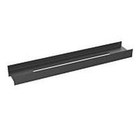 Emco Aura Bade-/ porte-serviettes 856013400 600 mm, fente centrale, noir mat