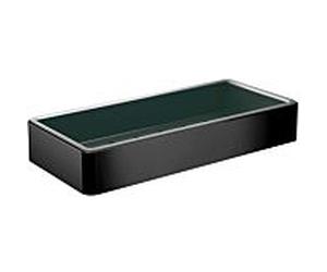Emco corbeille à Loft 054513302 noir, avec insert en plastique amovible