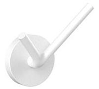 emco crochet double rond, 40mm, 437513901, Couleur: blanc