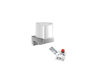 emco cue distributeur de savon liquide Bundle composé d'un distributeur de savon liquide et d'un set de colle, 010-8705