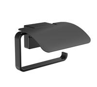 emco cue Porte-papier avec couvercle, noir, 320013300