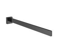 emco cue porte-serviettes, 1 bras, fixe, 416mm, noir, 325013342