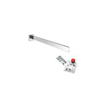 emco cue porte-serviettes Bundle composé d'un porte-serviettes 416mm et d'un set de colle, 010-8706