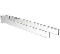 Emco cue porte-serviettes 325000143 2 bras, 431 mm, chromé , rigide