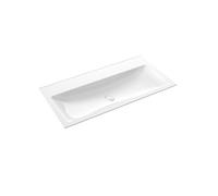 emco evo 1000 lavabo, 1011x522mm, sans trop-plein, pour meuble bas evo 1000, 957711430, Exécution: sans trou de robinet