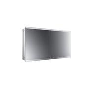 emco evo Armoire de toilette avec éclairage, modèle à encastrer, 2 portes, 1200 mm, 939708116
