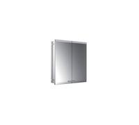 emco evo Armoire de toilette avec éclairage, modèle encastré, 2 portes, 600 mm, 939708113, Exécution: sans système d'éclairage, sans chauffage de miroir