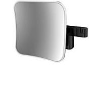 Emco evo LED rasage / Miroirs cosmétiques 109513350 noir, grossissement 5x, 209 mm, 2 bras, carré