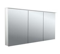 emco flat 2 Armoire à glace lumineuse LED avec panneau lumineux, 3 portes, 1400x711x113mm, 979706406