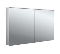 emco flat 2 Armoire à glace lumineuse LED avec voile de lumière, 2 portes, 1200x711x113mm, 979706405