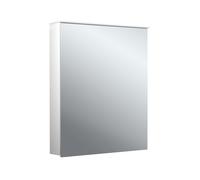 emco flat 2 Armoire de toilette avec éclairage LED avec panneau diffuseur lumineux, 1 porte Butée réversible, 600x711x113mm, 979706401