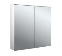 emco flat 2 Armoire de toilette avec éclairage LED avec panneau lumineux, 2 portes, 800x711x113mm, 979706403