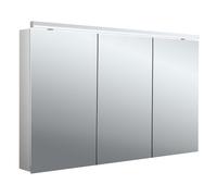emco flat 2 Classic LED Armoire de toilette avec éclairage avec éclairage à poser, 3 portes, 1200x729x138mm, 979706508
