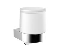 Emco Flow 2721 Distributeur de Savon Liquide chromé avec gobelet
