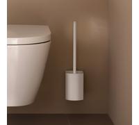 Emco flow Ensemble brosse de toilette, tÃªte de brosse et poignÃ©e blanches, 271513900 - 271513900