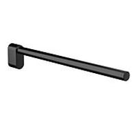 Emco Bad Porte-serviettes Flow – à un bras, fixe 320 mm – Noir