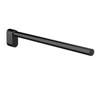 emco flow porte-serviettes, à un bras, fixe, 320 mm, 275013332, Couleur: Noir