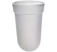 Emco Glass Emco Verre opale, dépoli, pour jeu de pinceaux WC