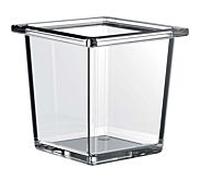 Emco Liaison bol en verre de verre pour garde - corps 186600002, 97,5x99x97,5mm, profonde