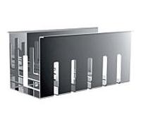 Panier de liaison emco rectangulaire pour garde-corps, haut, chromé, 184500101