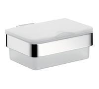 Emco Loft 053901600 Support avec boîte à mouchoirs S 0539 Aspect Acier Inoxydable 19,5