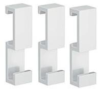 Crochet de grenier emco, à fixer, set de 3, blanc, 057513900