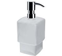 Emco distributeur de savon liquide loft pour systÃšme de rampe, verre cristal, fini satinÃ© - 052100190