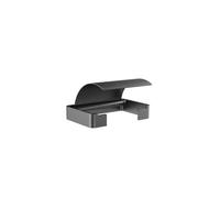 emco loft porte-papier toilette avec couvercle, 050000500, Couleur: Chrome noir brossé