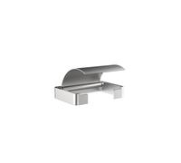 EMCO Loft - Porte-rouleau de papier toilette aspect acier inoxydable