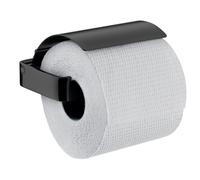 emco loft porte-papier toilette avec couvercle, 050013300, Couleur: Noir