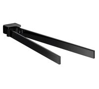 Emco Bad porte-serviettes Loft 055013331 pivotante 2 bras 310 mm noir