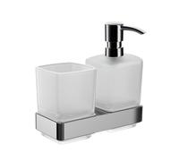 Emco Loft Porte-verre / Distributeur de savon Chrome 053100100