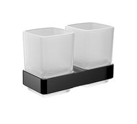 Emco Loft Porte-verre double Noir 052513300