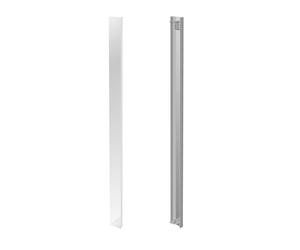 emco loft Set semi-encastré, pour Armoire de toilette avec éclairage, 2 profilés latéraux, 733mm, 979800073, Couleur: Miroir