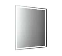 emco MI 180 Miroirs lumineux LED avec découpe lumineuse périphérique, hauteur 700mm, 449818003, Exécution: largeur : 600mm