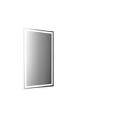 emco MI 180 Miroirs lumineux LED avec découpe lumineuse périphérique, hauteur 700mm, 449818001, Exécution: largeur : 400mm