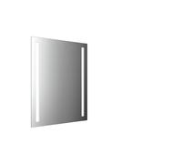 emco MI 270 Miroirs lumineux LED avec 2 découpes lumineuses à gauche et à droite, avec fonction mémoire, avec film chauffant, hauteur 800mm, 449827002, Exécution: largeur : 600mm