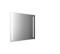 emco MI 270 Miroirs lumineux LED avec 2 découpes lumineuses à gauche et à droite, avec fonction mémoire, hauteur 800mm, 449827005, Exécution: largeur : 850mm