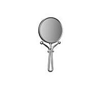 Emco Miroir de voyage Pure 109400124 Ø 127 mm, 5x, rond, chromé