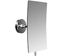 Miroir mural rond emco, 1 bras, 3 plis, angulaire, 132x208mm, 109400137, Couleur: chrome