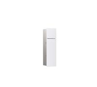 emco Module WC asis pure avec façade en verre et butée de porte à droite, encastré, 600 mm, blanc alpin mat