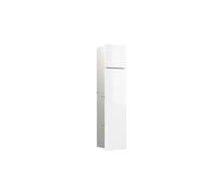 emco Module WC asis pure avec façade en verre et butée de porte gauche, encastré, 730 mm, blanc alpin