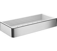 Emco Bad Panier éponge Loft 054500102 – montage mural encastré, insert plastique amovible, chrome