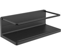 emco panier mural rond avec fixation cachée, 225x75x100mm, 434513300, Couleur: Noir