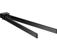 Emco Porte-serviettes LOFT 2 bras, pivotant, 437mm noir 055013341