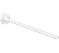 Porte-serviettes rond emco, 1 bras, rigide. 300mm, 435013930, Couleur: blanc